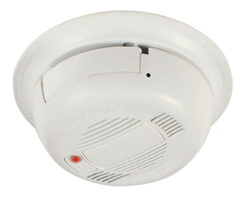 White smoke alarm